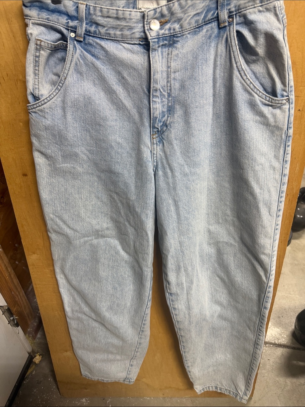 H&M Pale Blue Relaxed Fit Women’s Jeans